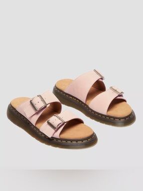 Dr Martens Josef Nubuck Leather Slide SANDALS Size 8